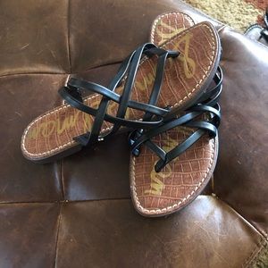Sam Edelman black sandal.